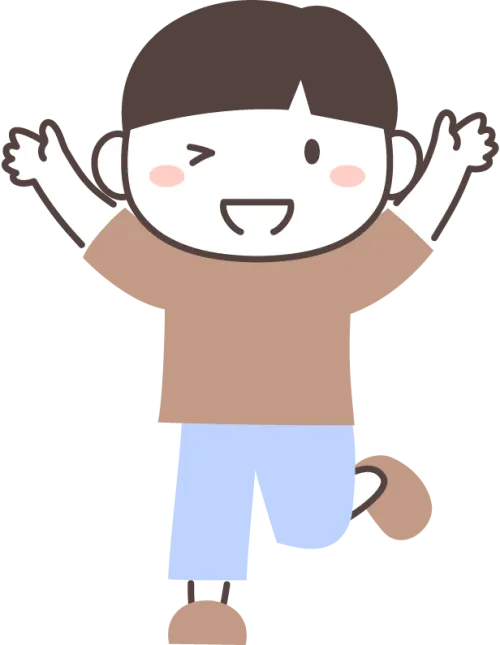 男の子のイラスト